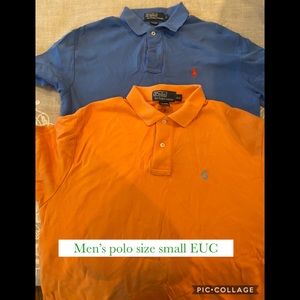 Men’s size small Ralph Lauren polo shirts